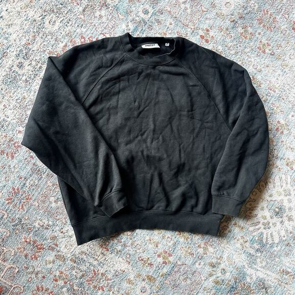 Fear Of God Essentials Black Sweatshirt Men’s Size M, 26x26 - Picture 1 of 12